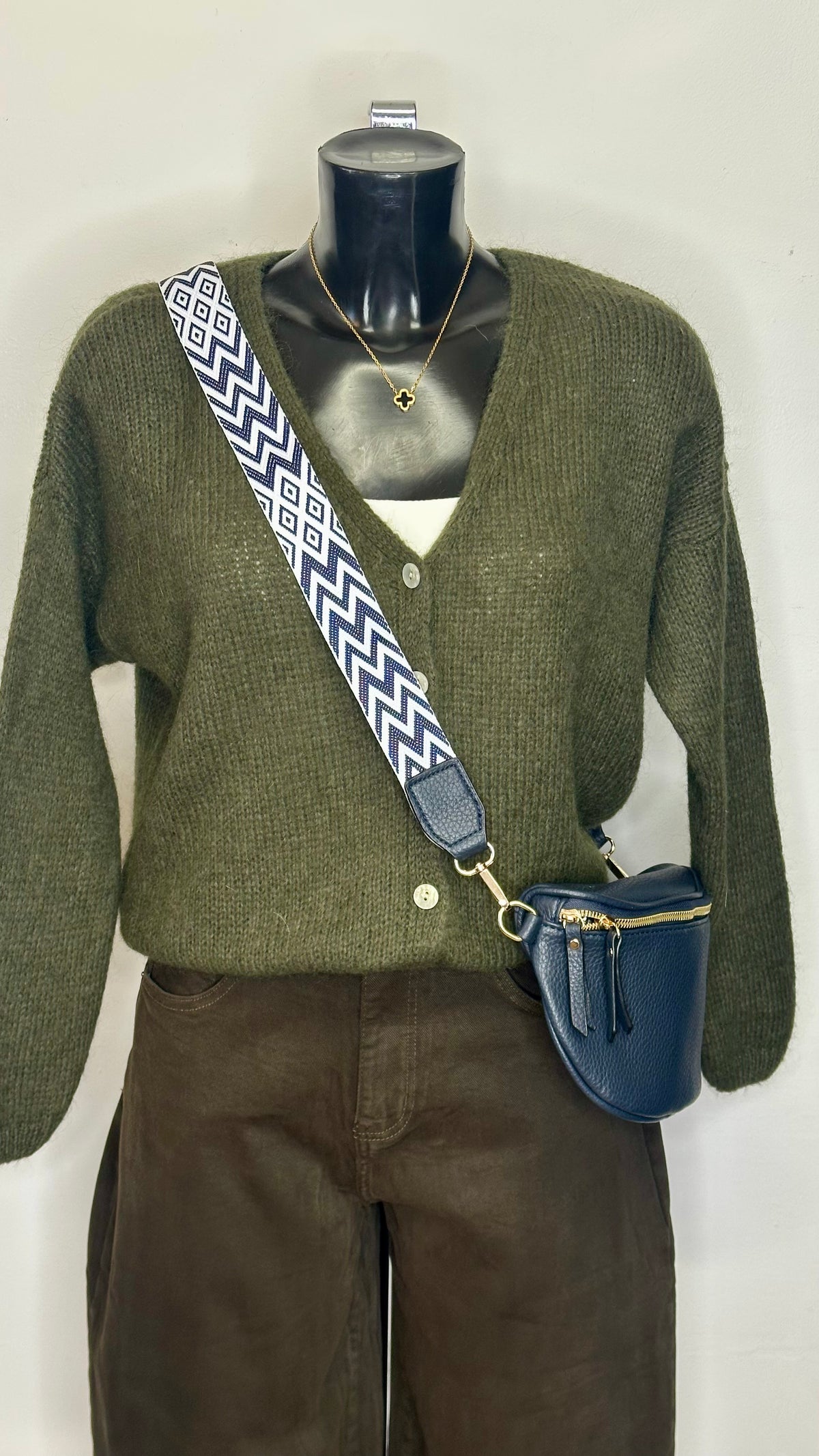 Side Body Bag - Navy