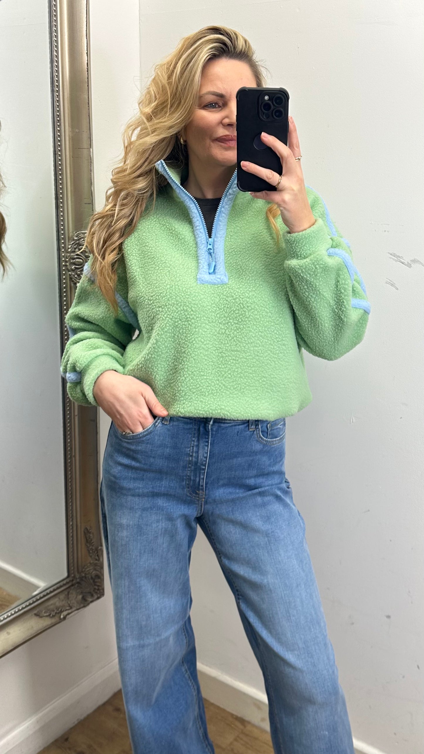 Mint Green Fleece