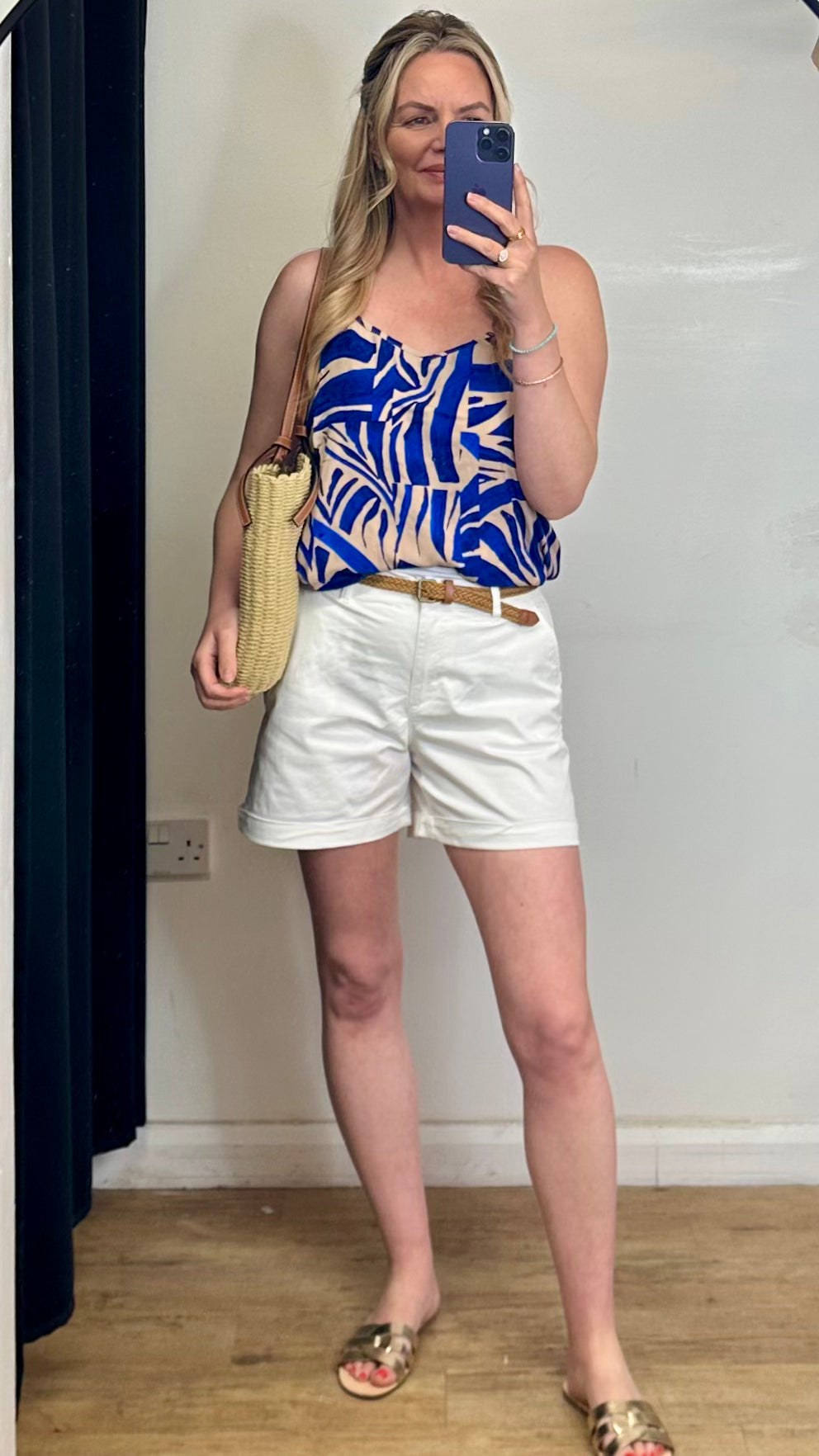 Blue Print Camisole
