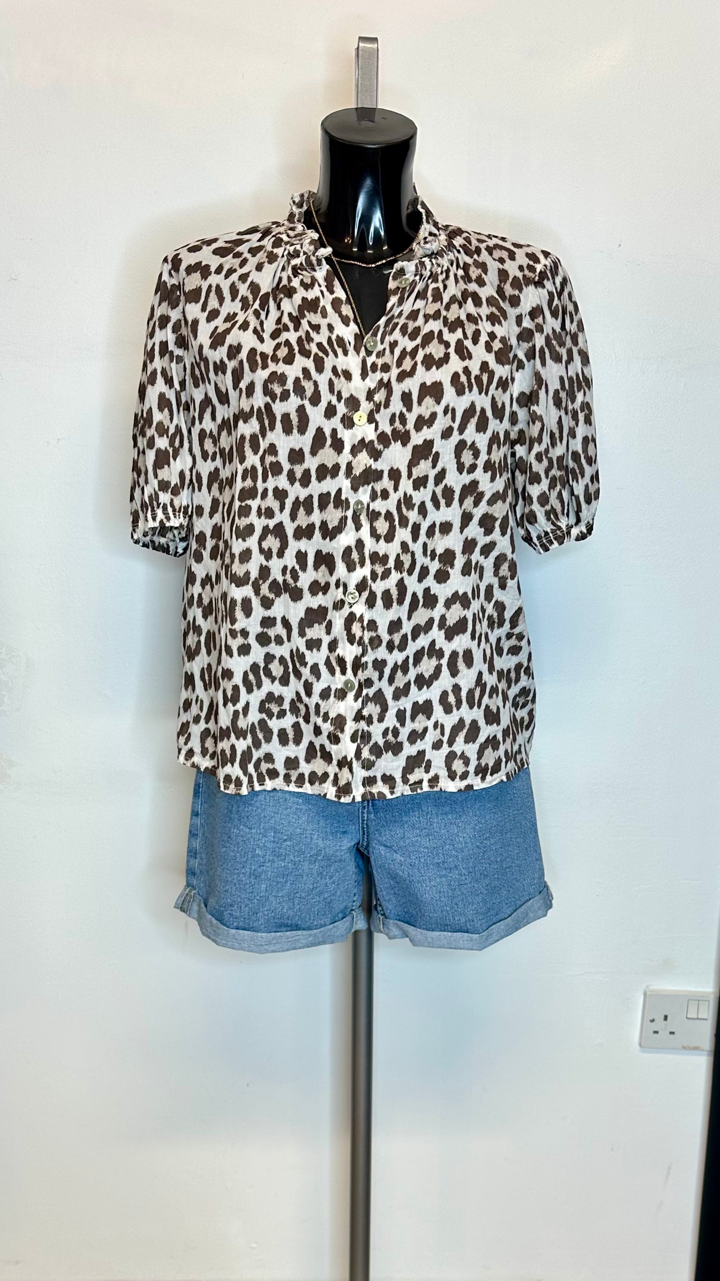 Animal Print Top