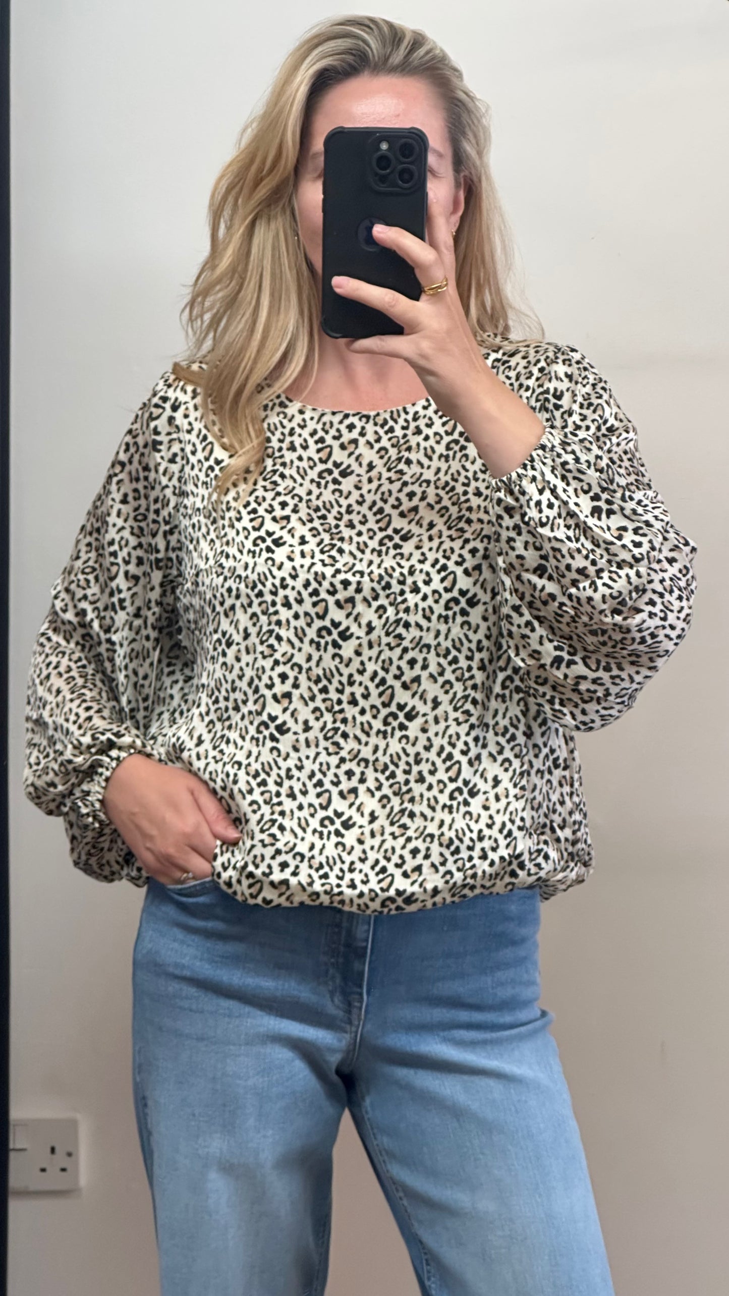 Animal Print Top
