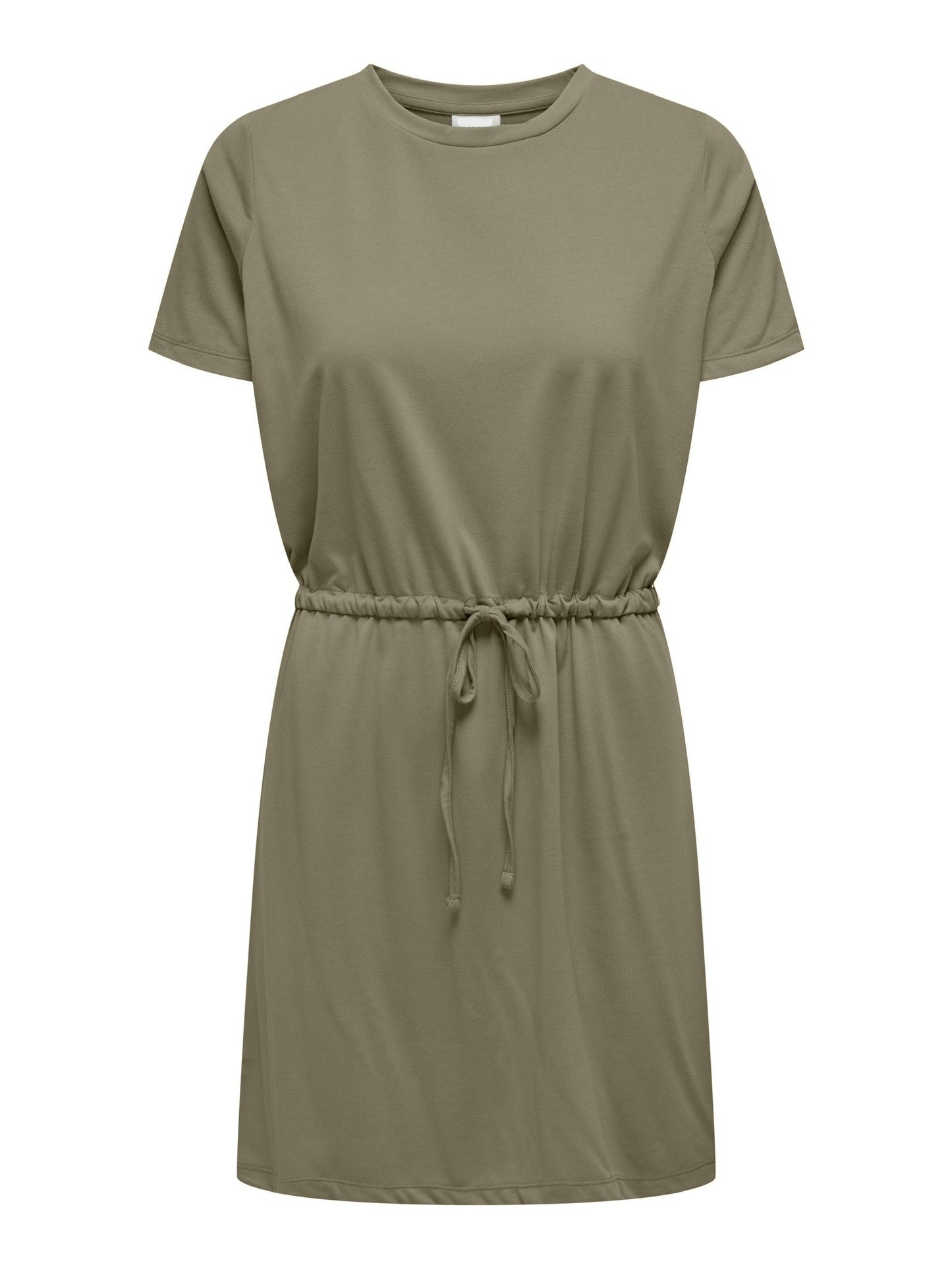 Transitional Khaki T-shirt Dress