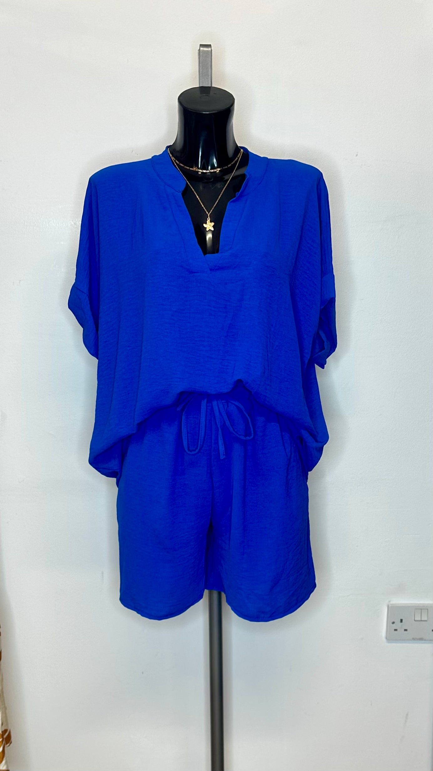 Short Set - Royal Blue