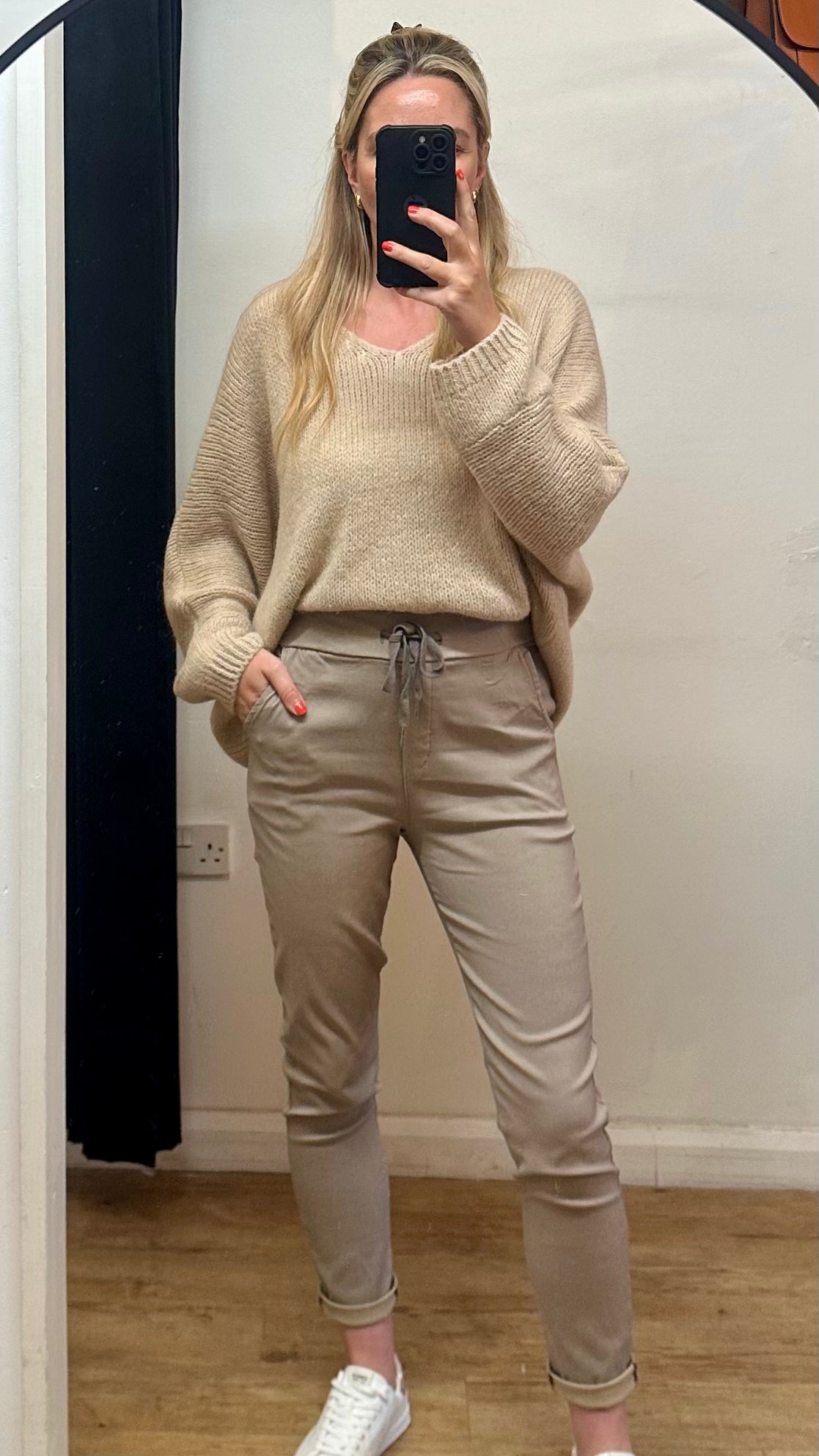 Mocha Stretch Trousers