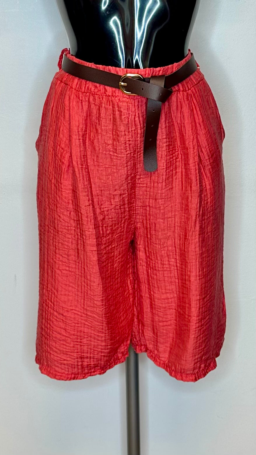 Coral Co-Ord - Shorts