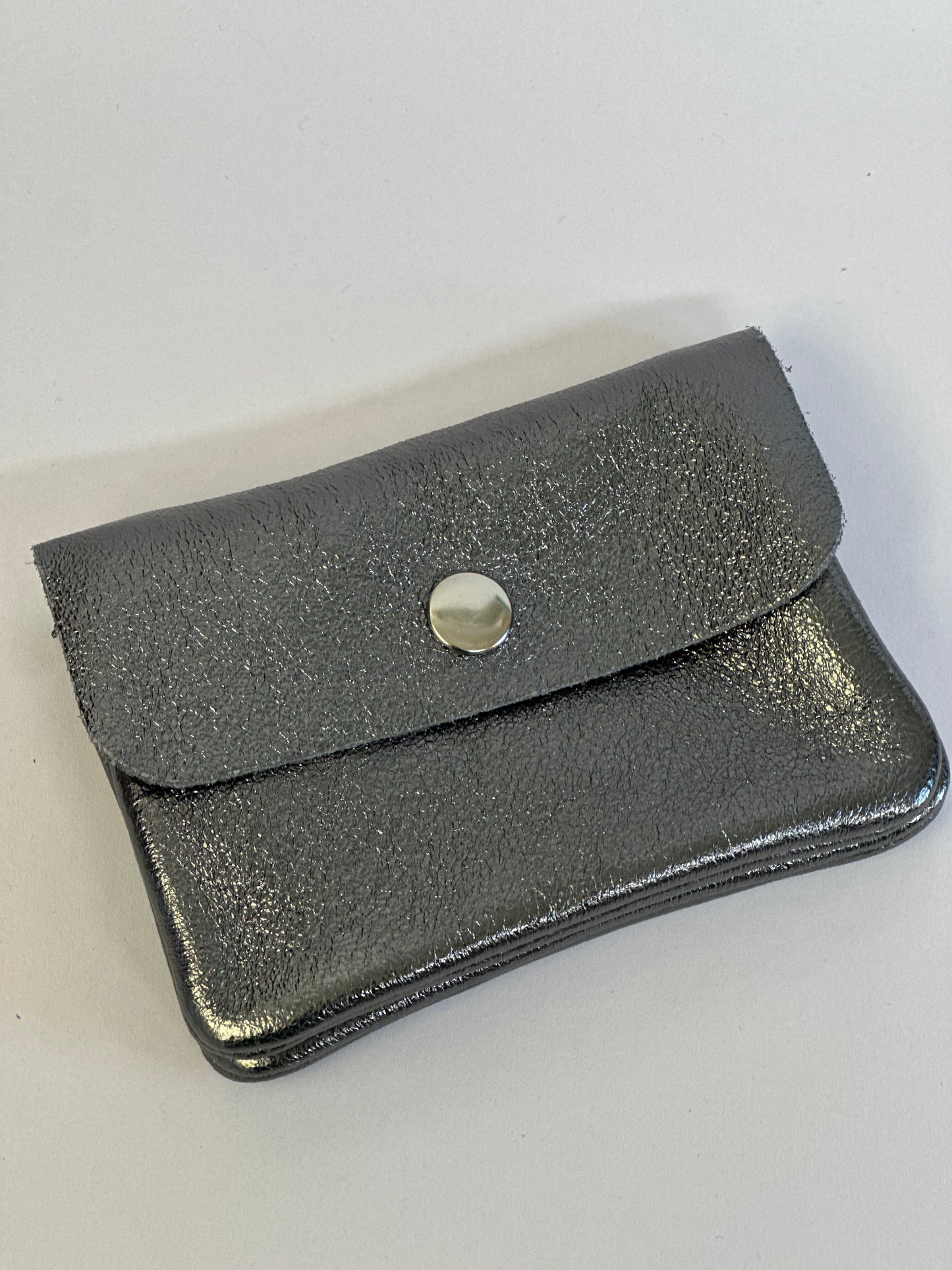 Metallic leather coin purses - Variety of colours