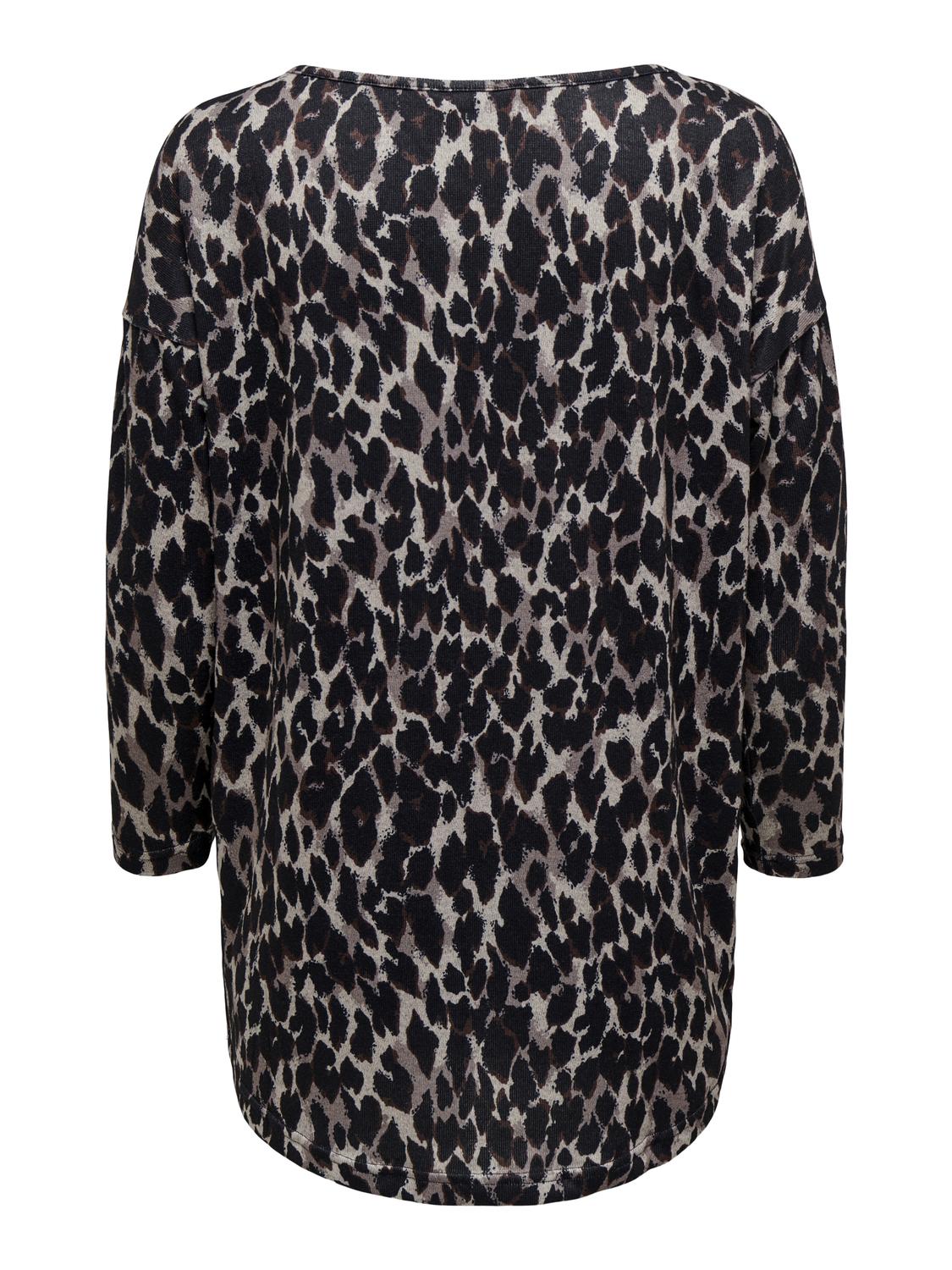 Animal print top