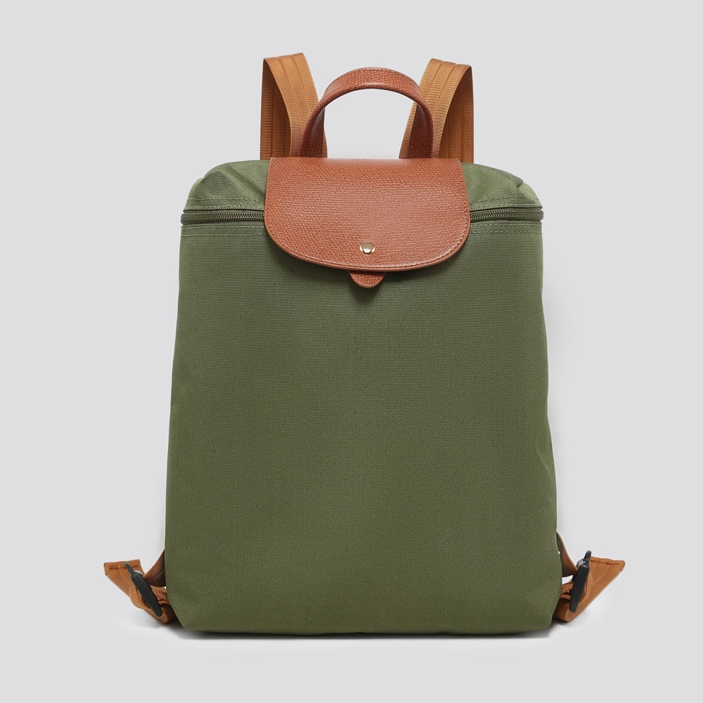 Fabric Backpack - Khaki Colour