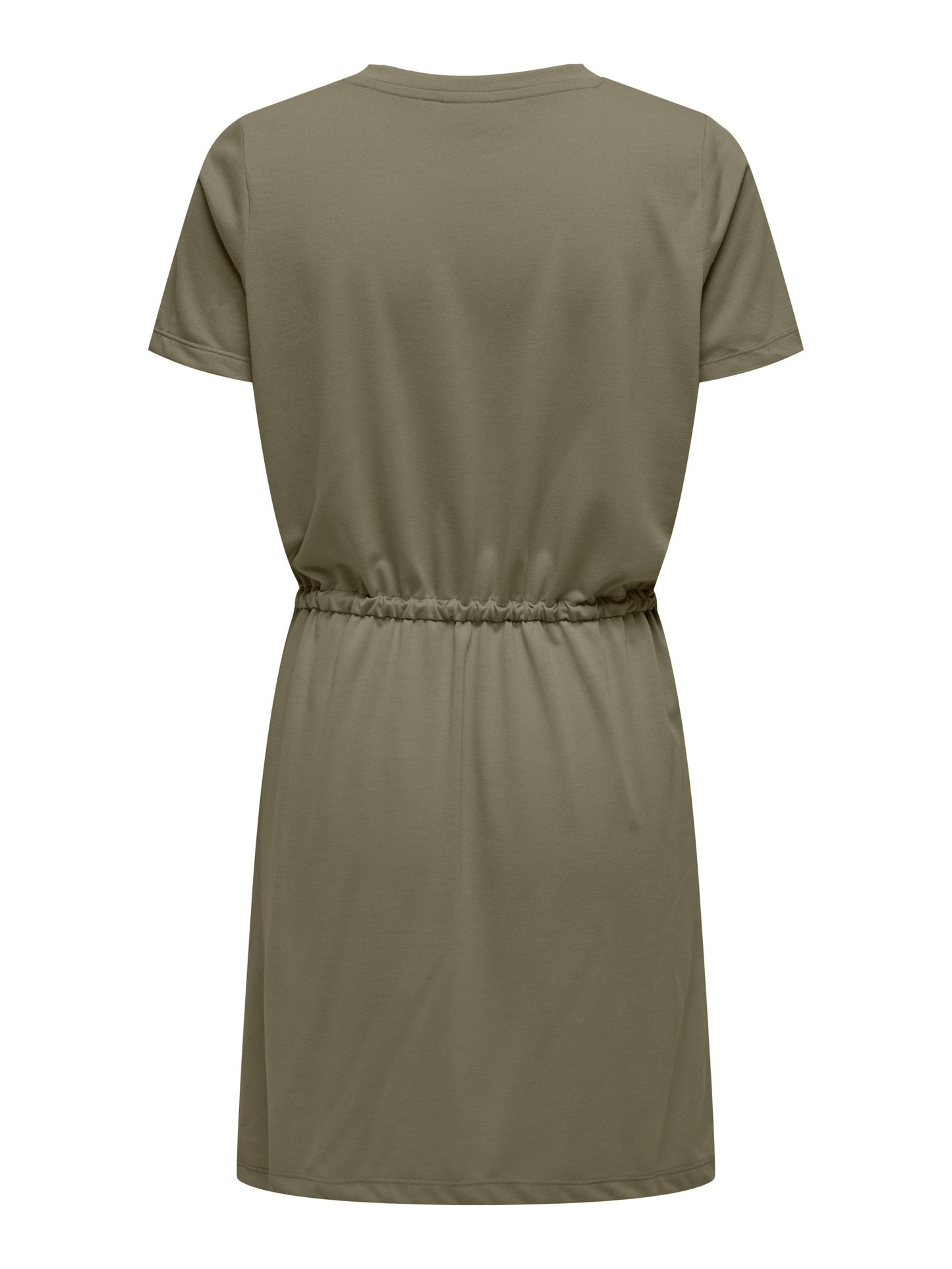 Transitional Khaki T-shirt Dress