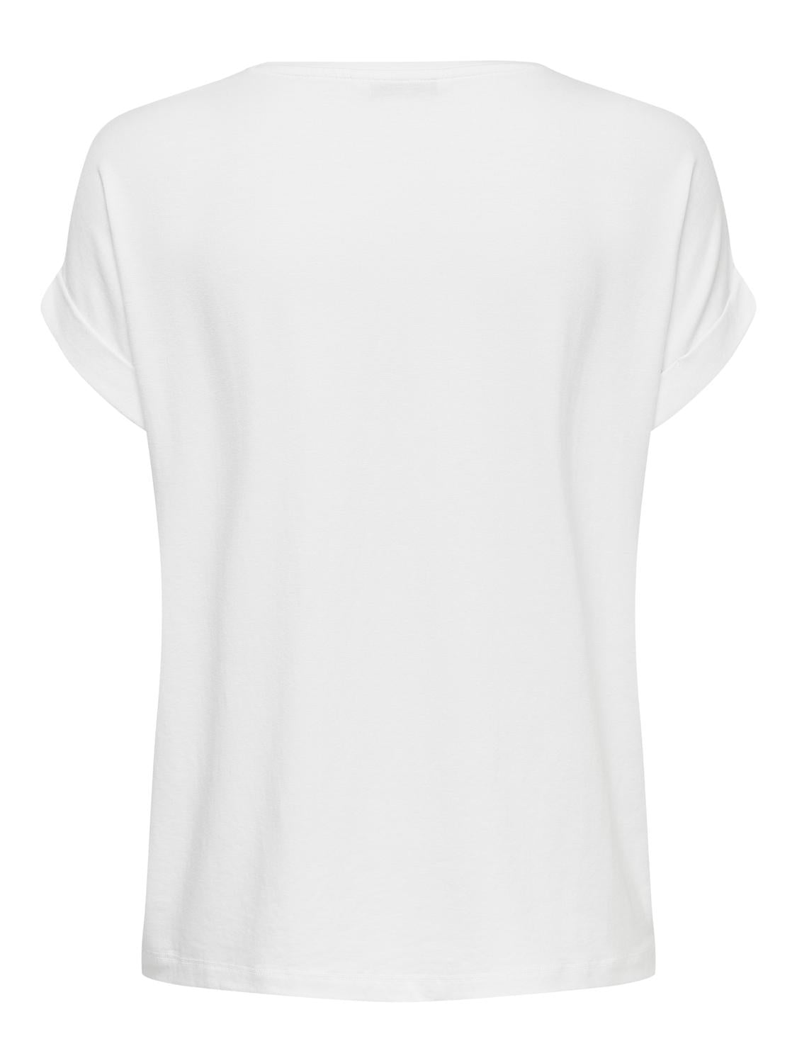 White relaxed fit T-shirt
