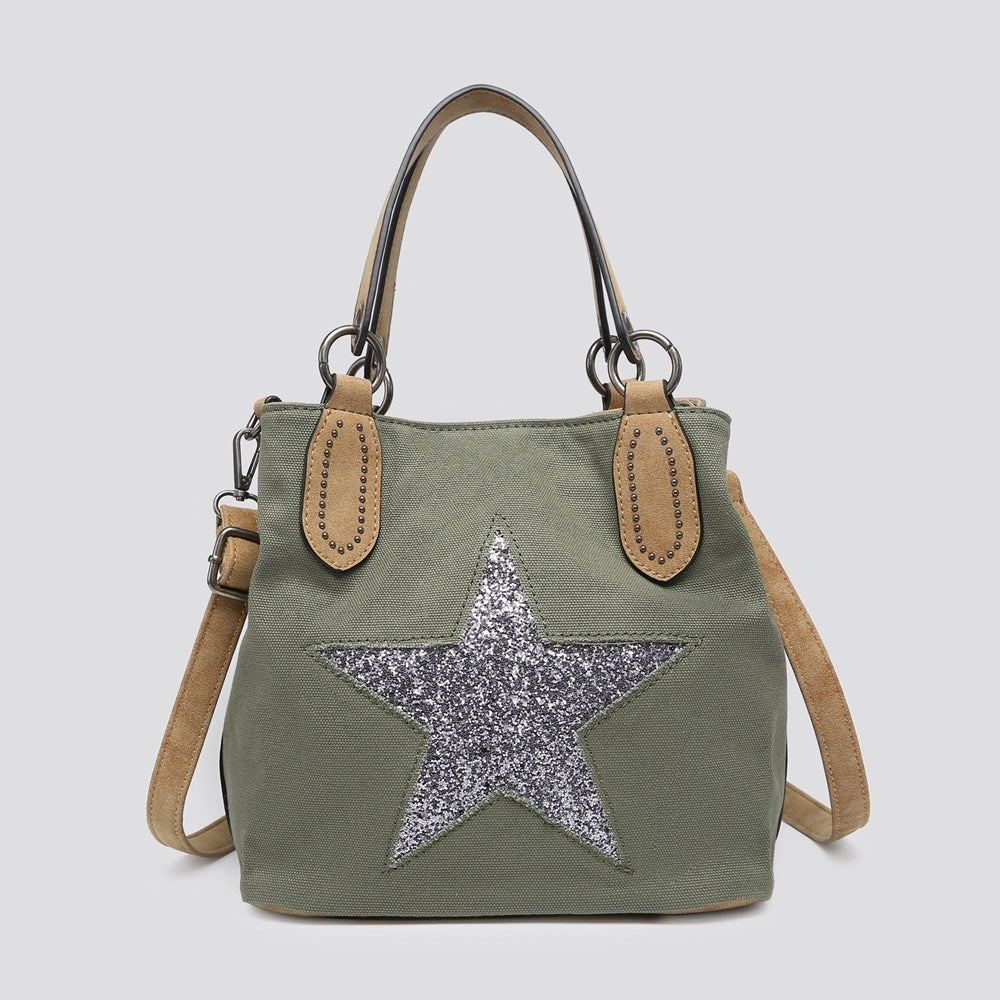 Canvas star bag - Variety of colours