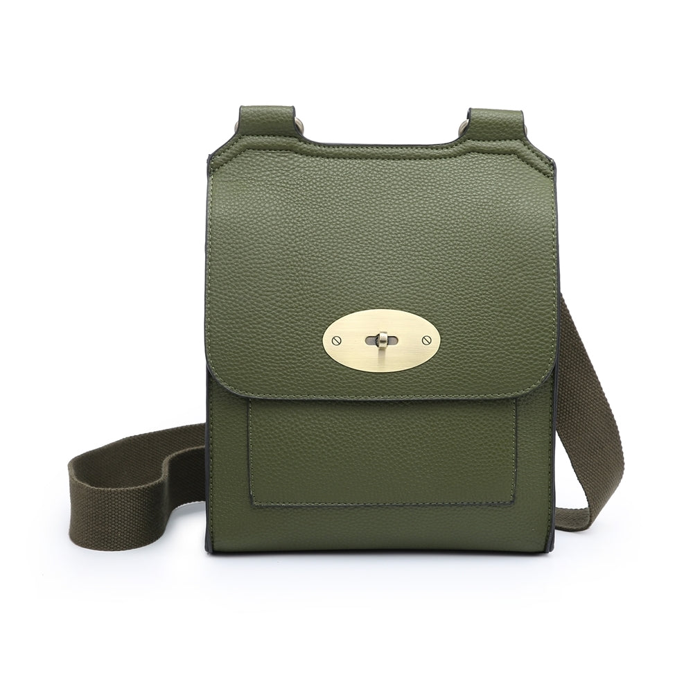 Olive Green cross over shoulder bag
