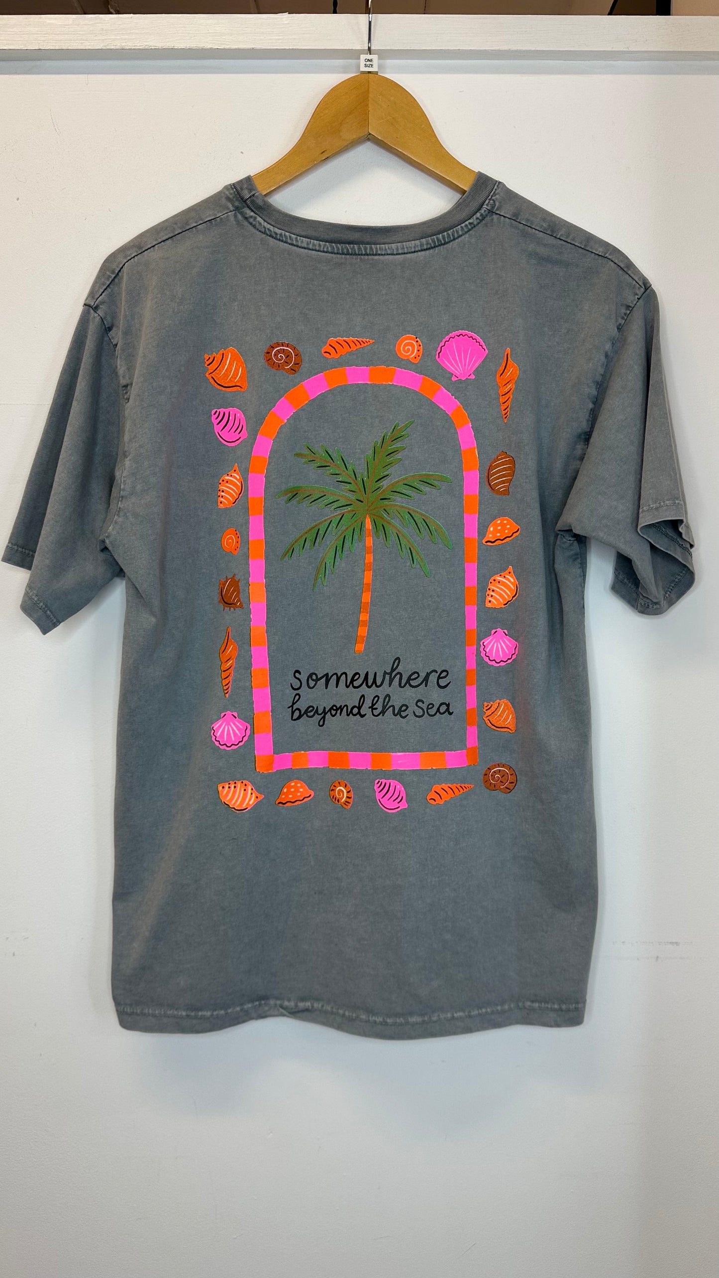 Somewhere Beyond The Sea T-shirt - Grey Colour