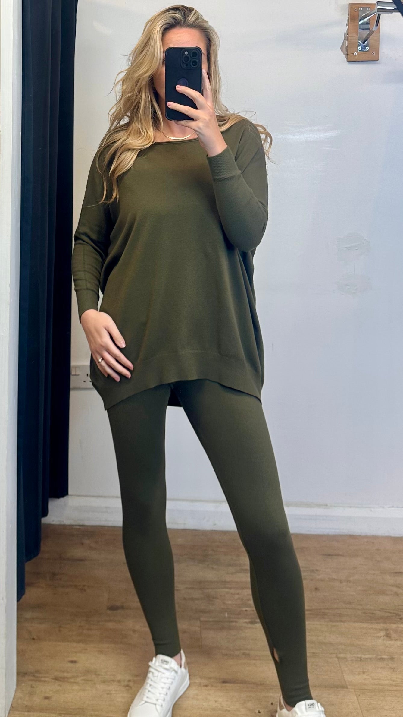 Khaki loungewear set