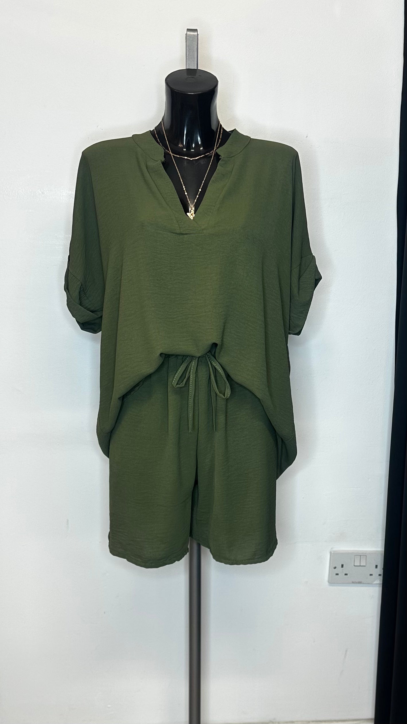Short Set - Khaki