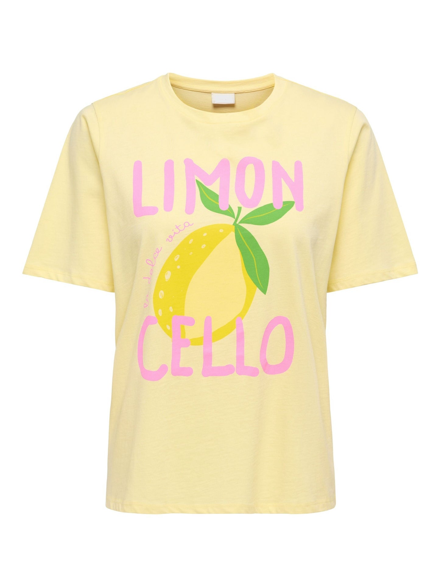 Pastel yellow T-shirt - Limon Cello