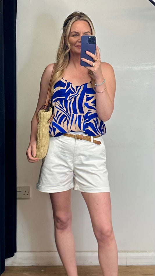 Blue Print Camisole