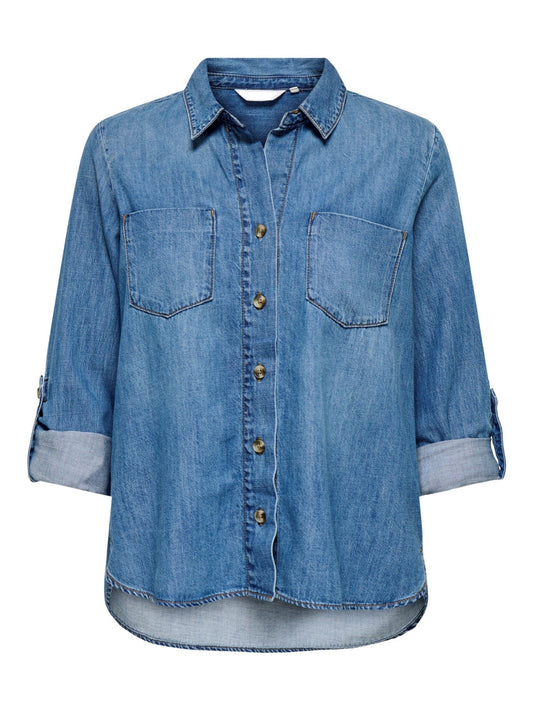 Medium Blue Denim Shirt