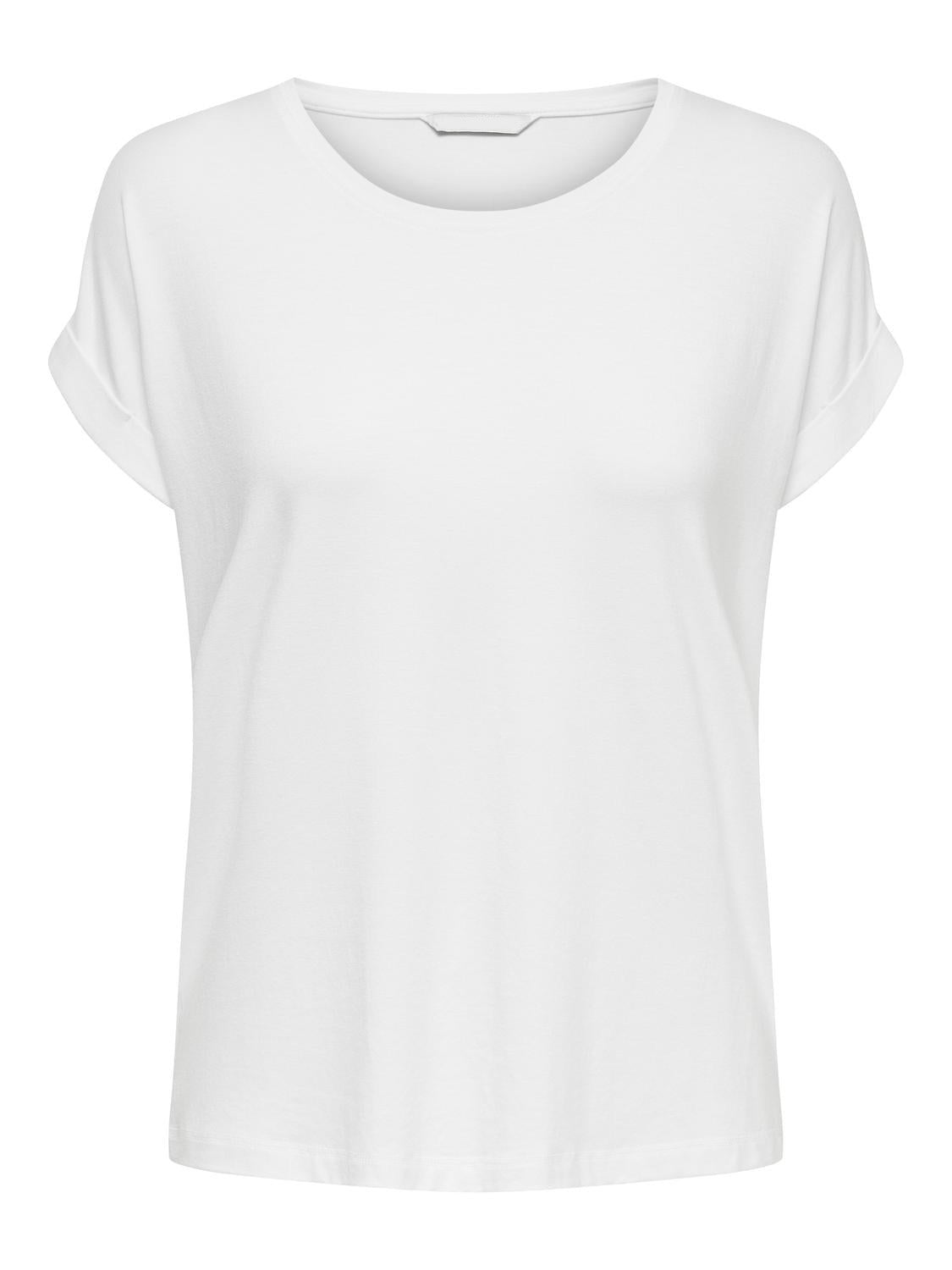 White relaxed fit T-shirt