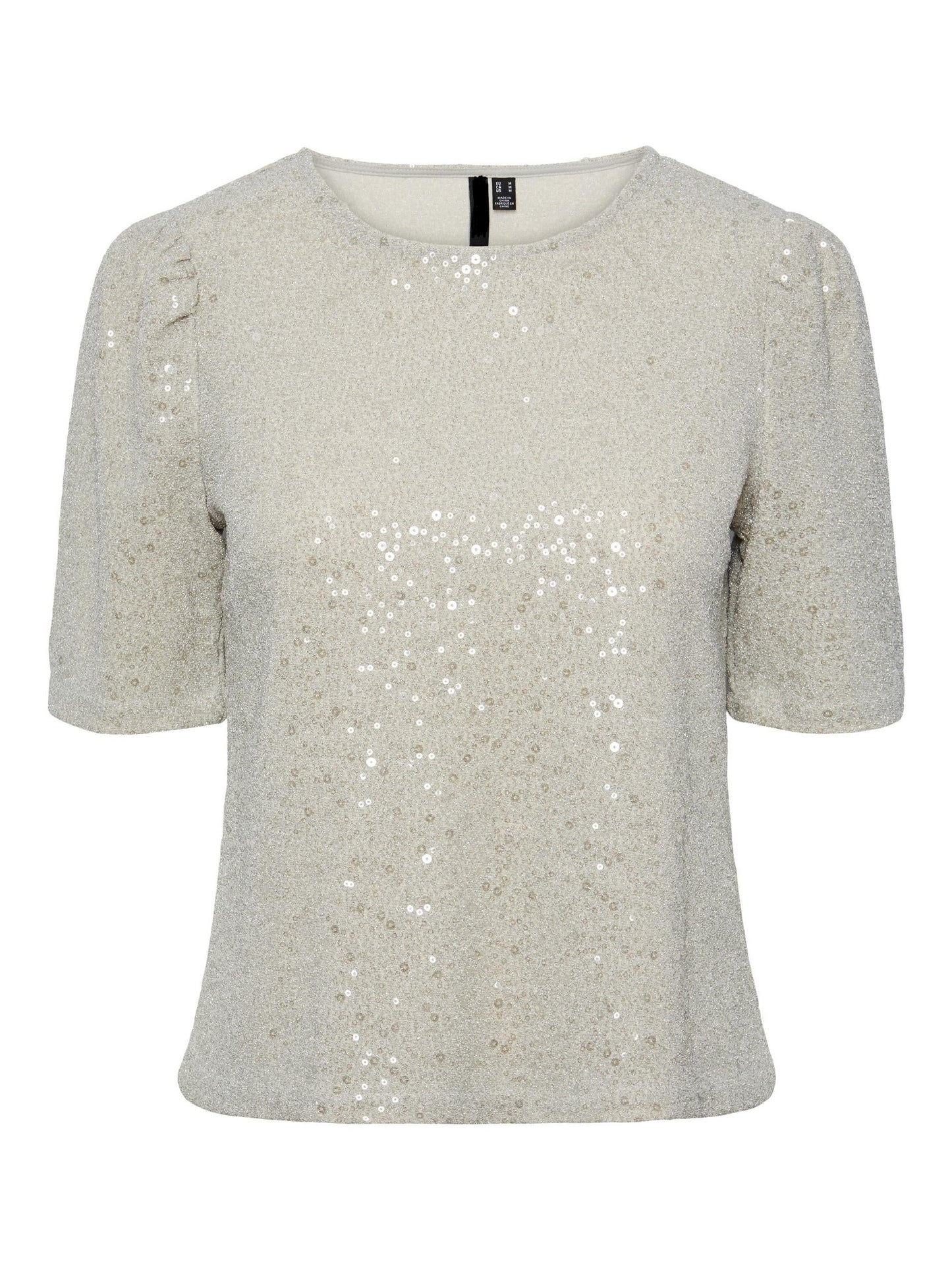 Champagne sequin top