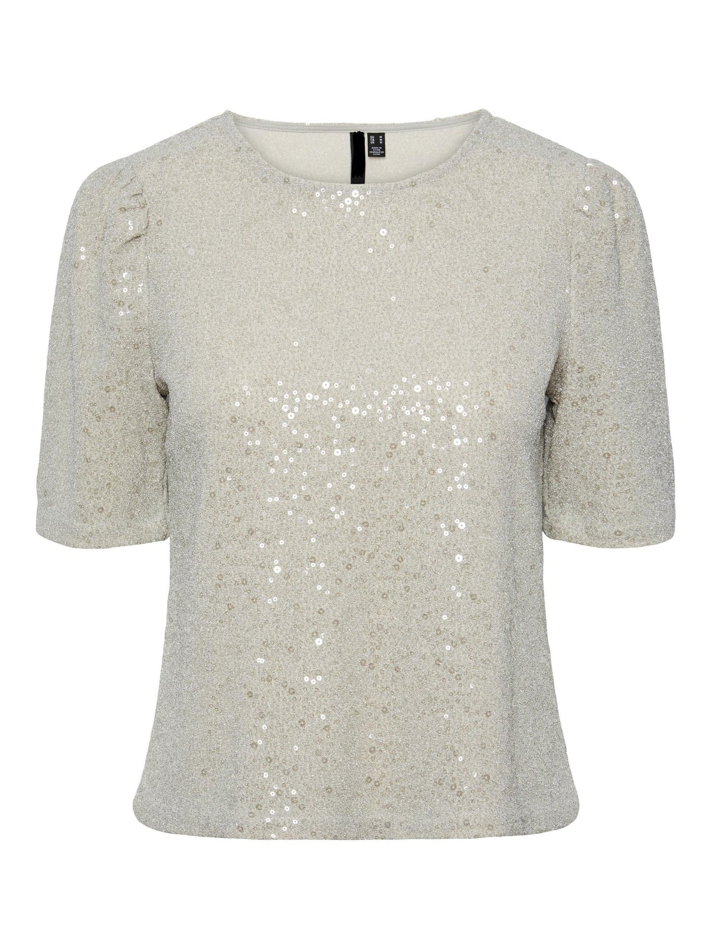Champagne sequin top