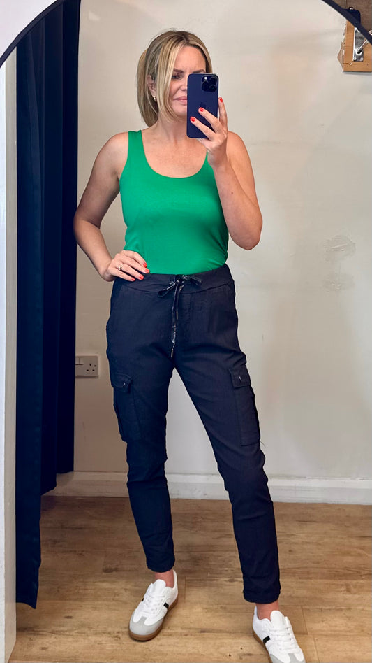 Green Vest Top