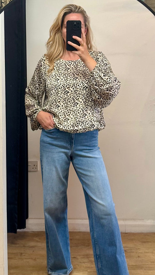 Animal Print Top