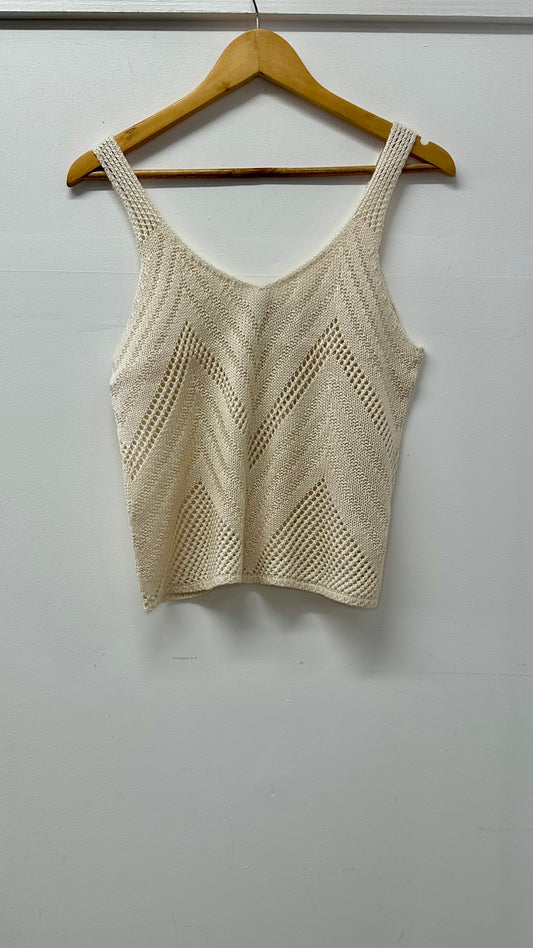 Beige Knitted Camisole