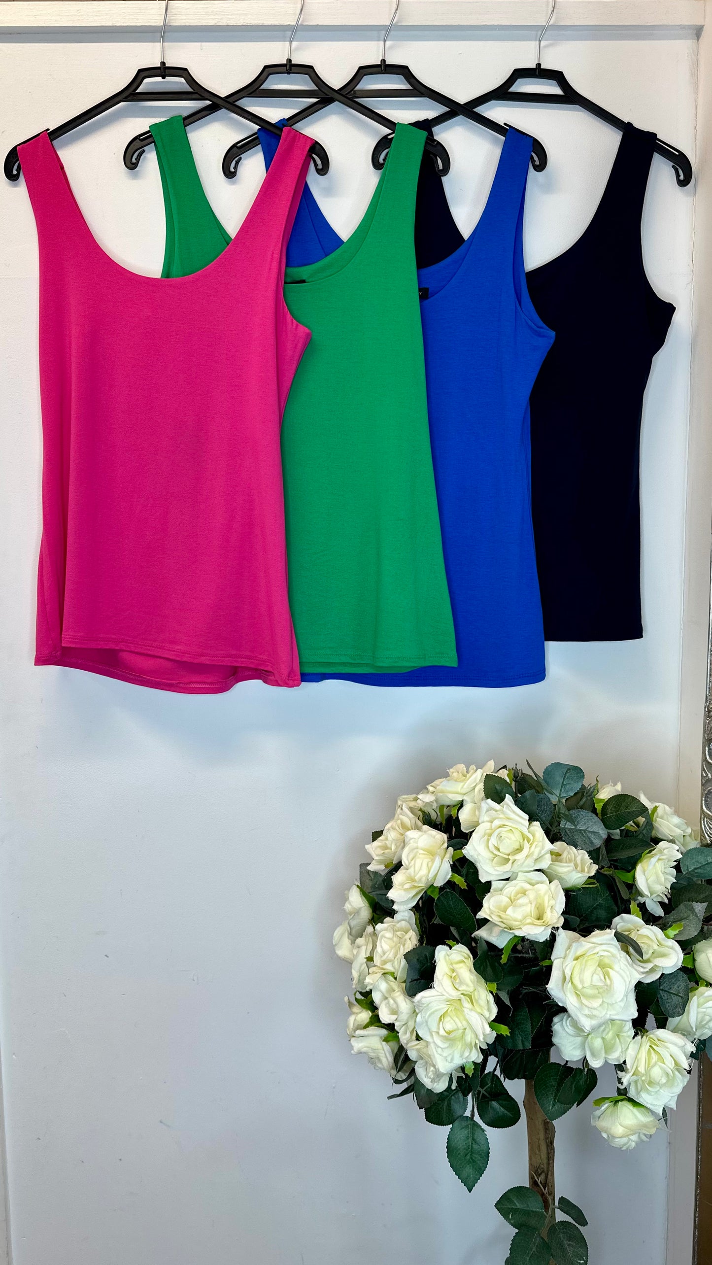 Fuchsia Vest Top