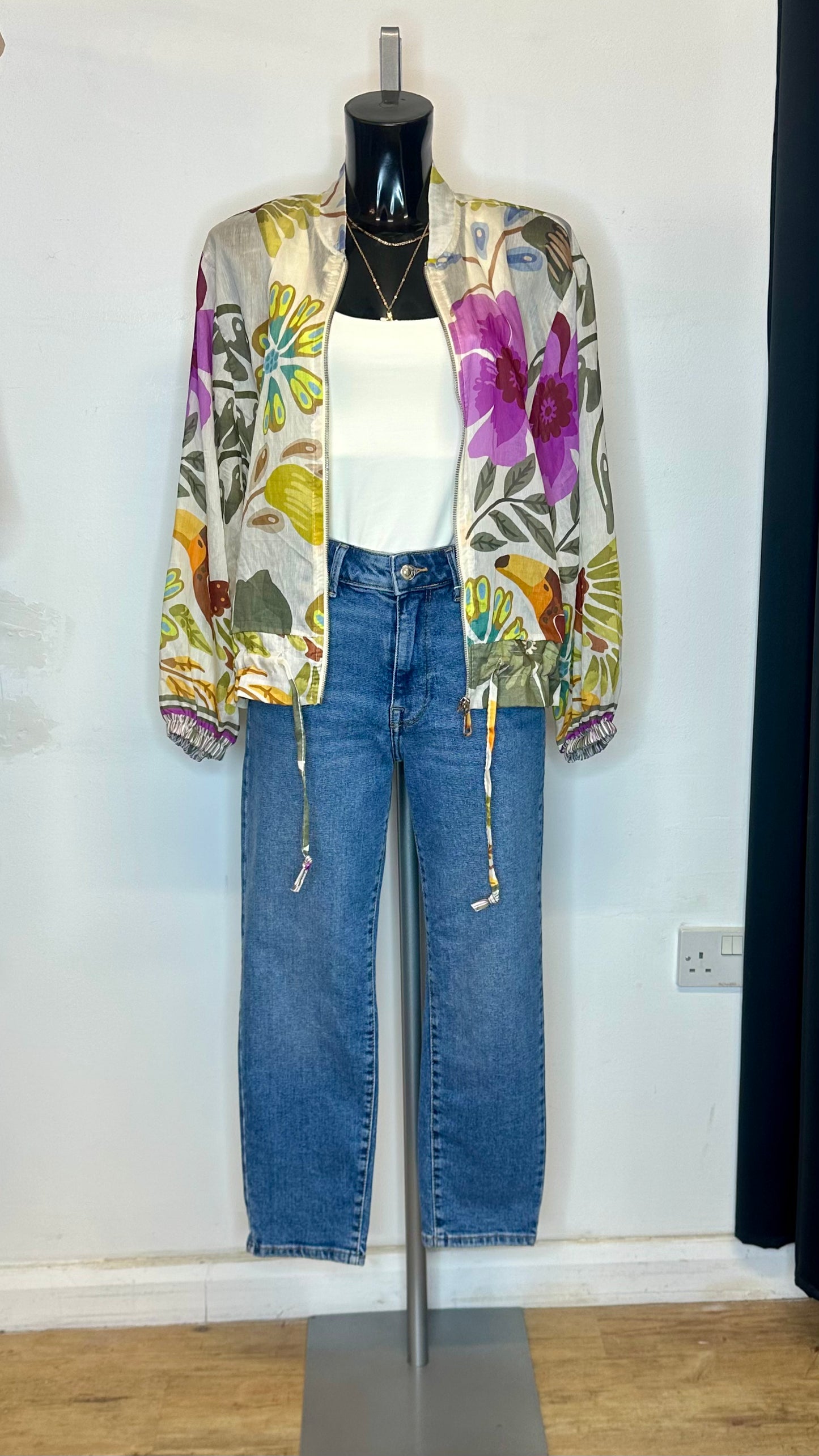 Sheer Multi-coloured Jacket