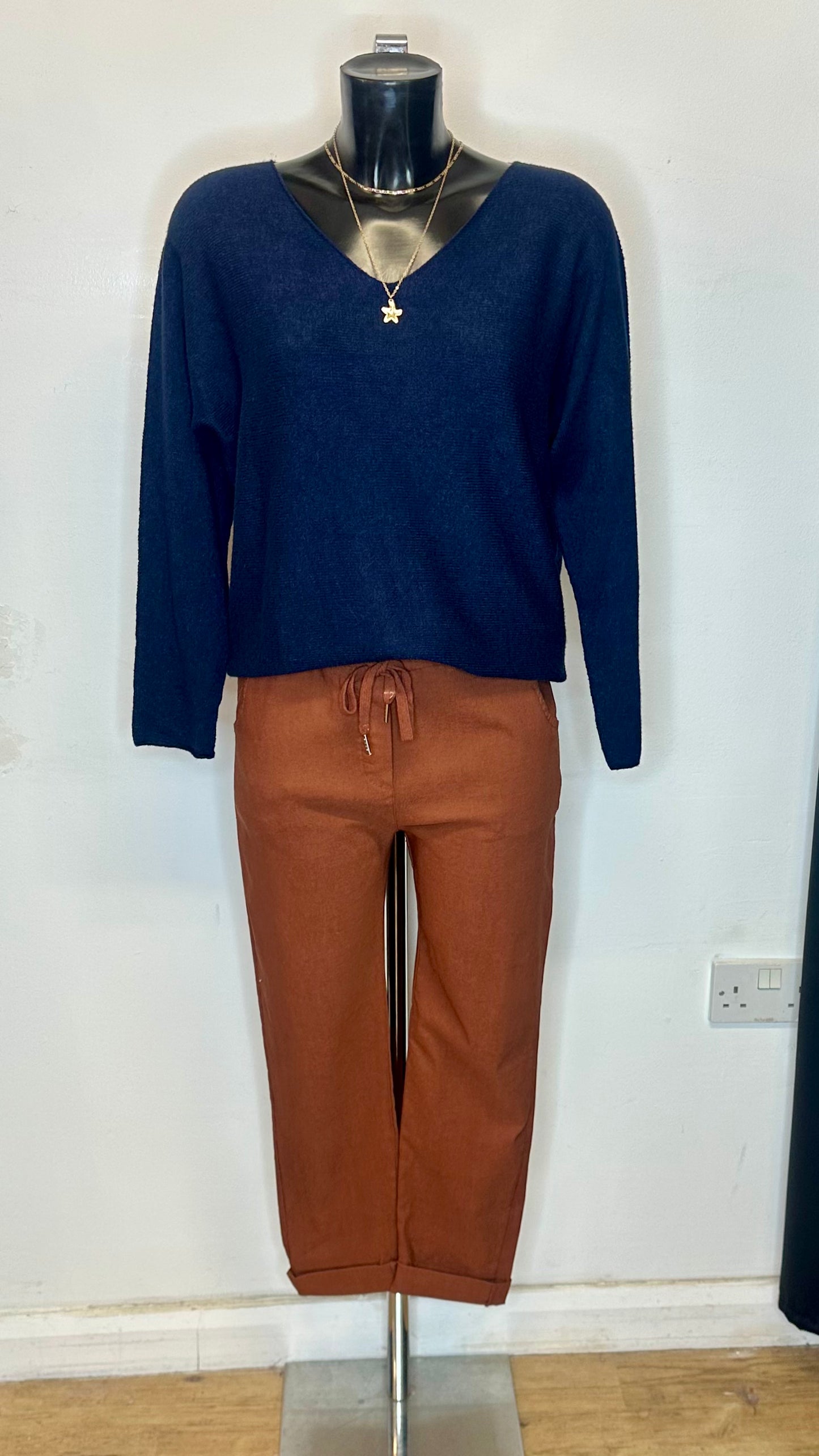 Terracotta Stretch trousers