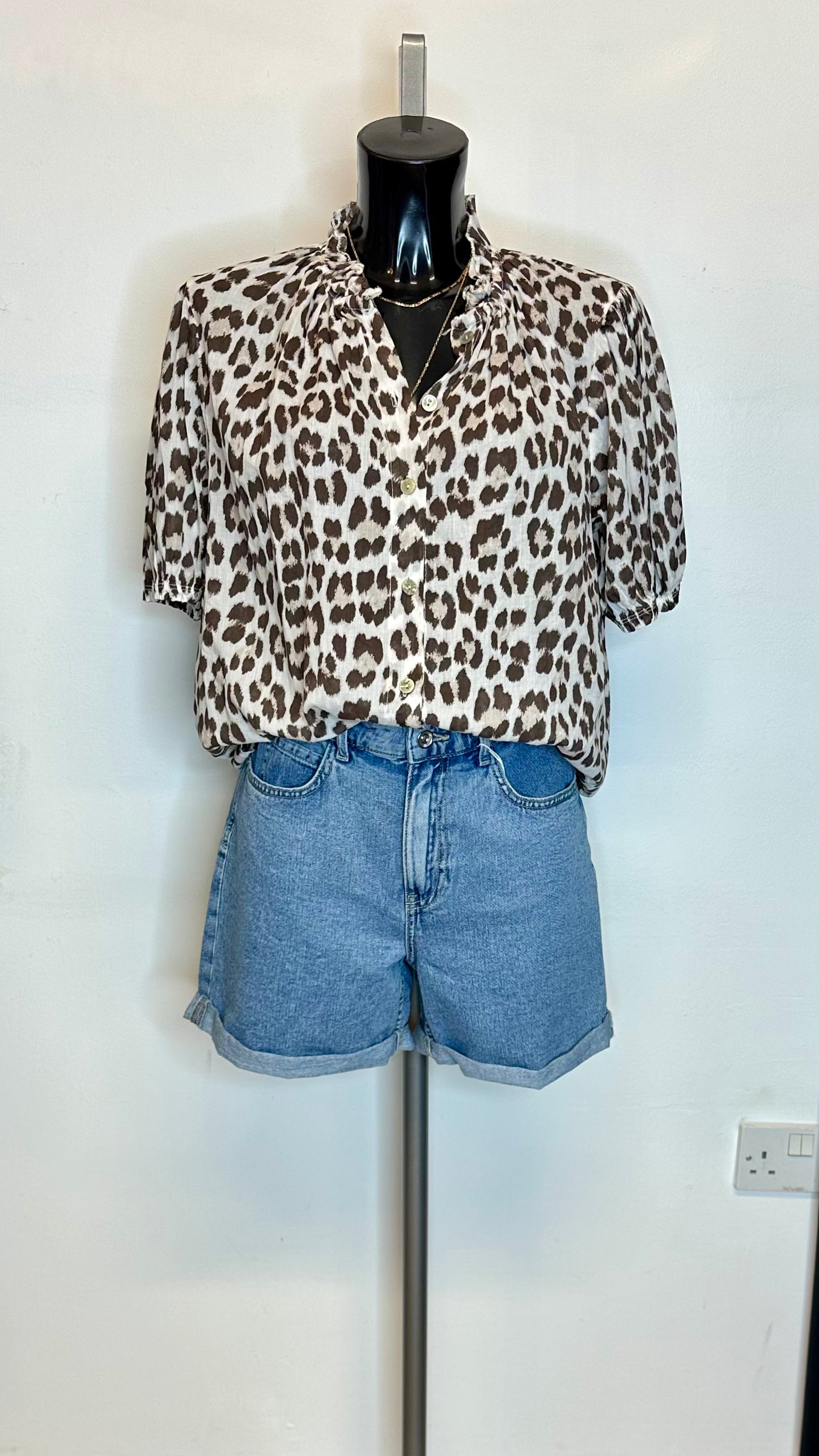 Animal Print Top