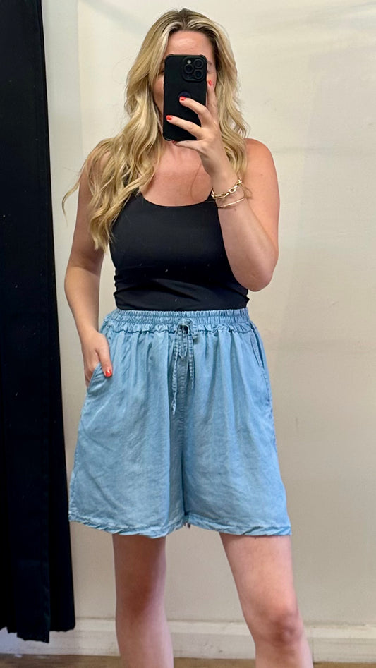 Light Denim shorts