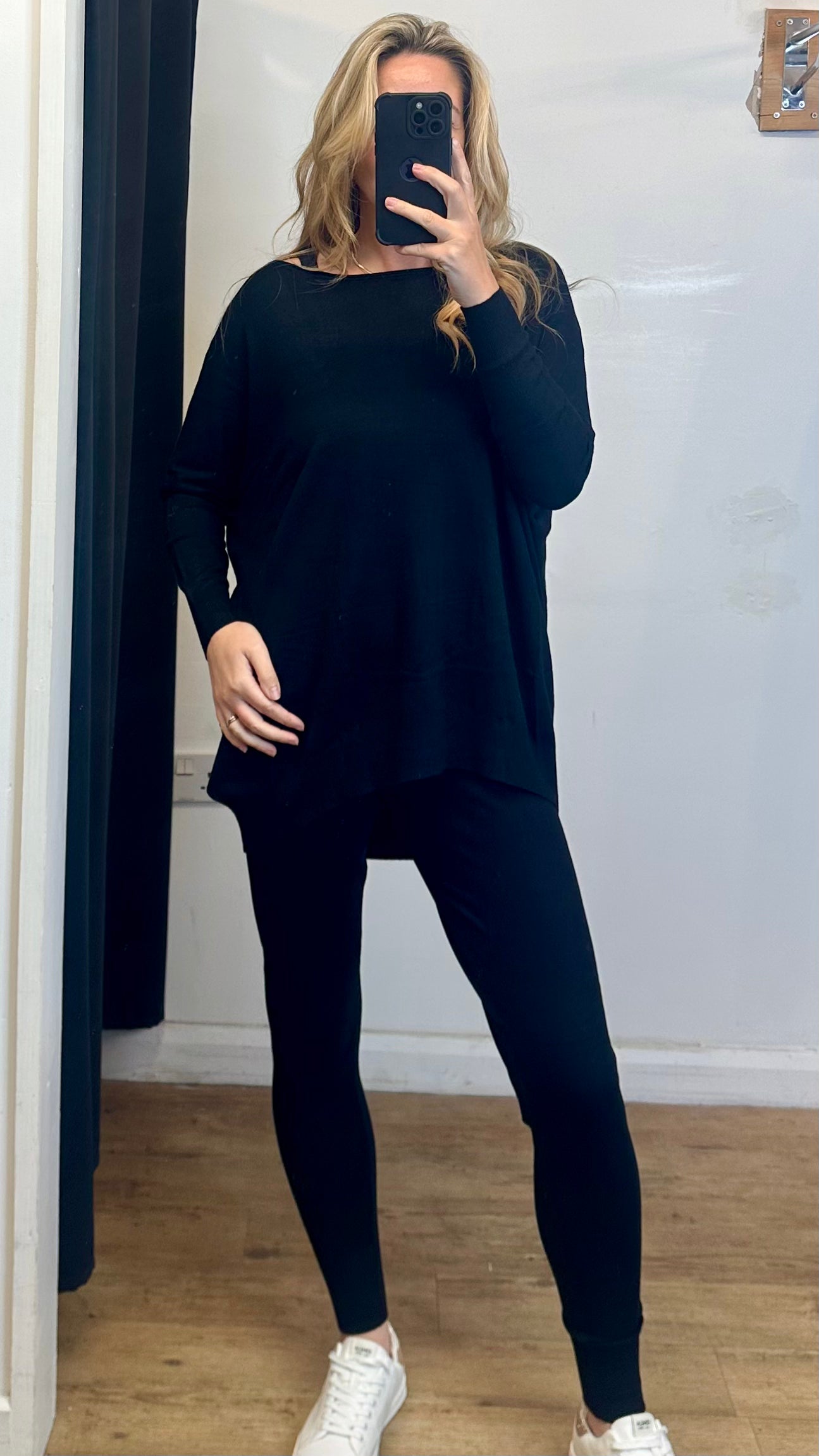 Black loungewear set