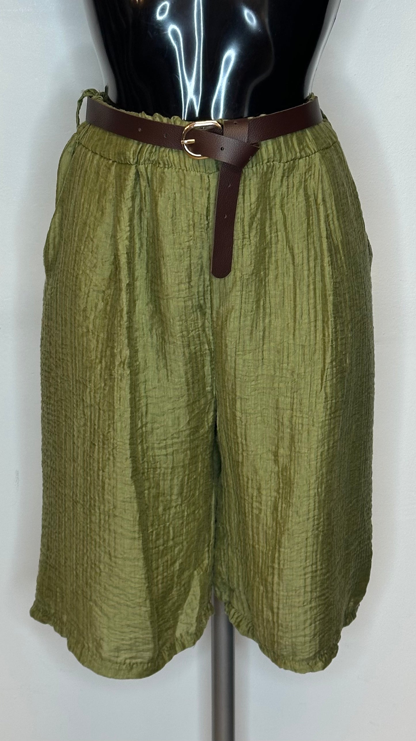 Khaki Co-Ord - Shorts
