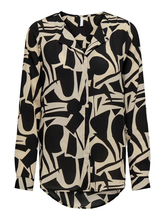 Abstract Print Shirt