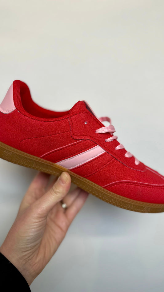 Red Trainers