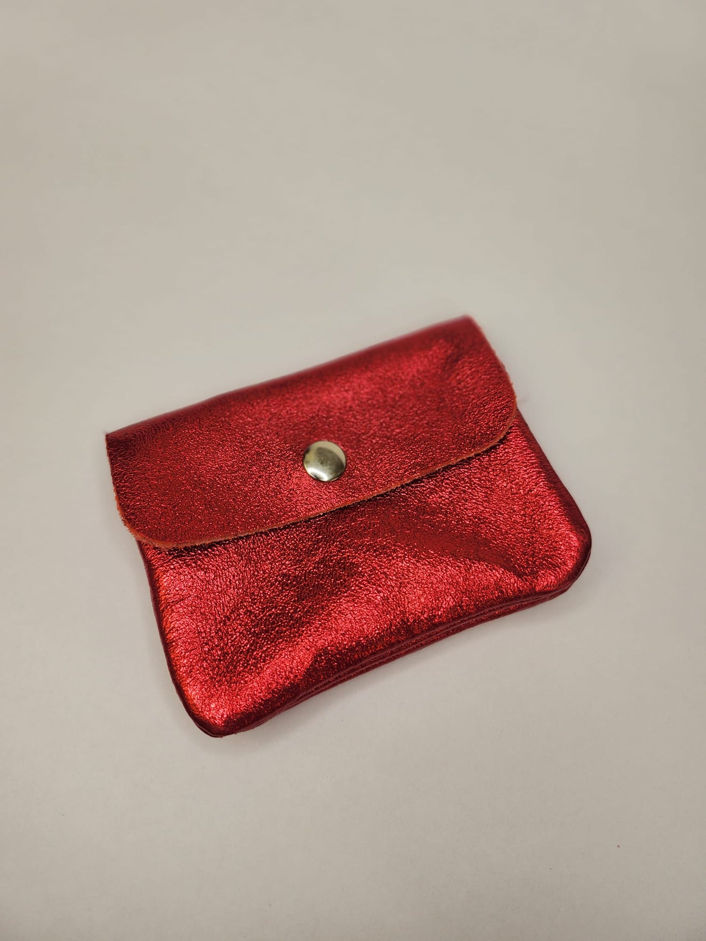 Metallic leather coin purses - Variety of colours