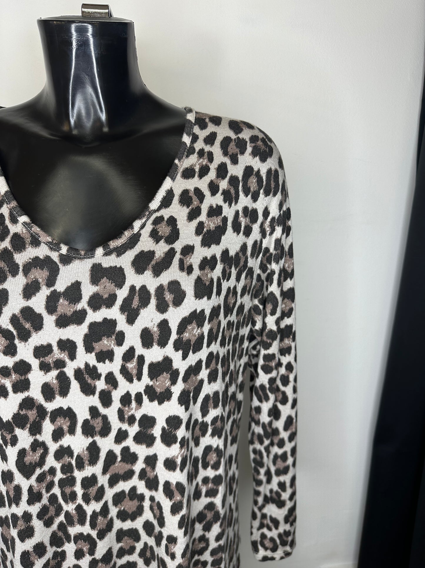 Animal print dress