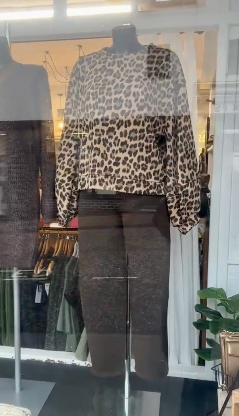 Animal Print Jumper