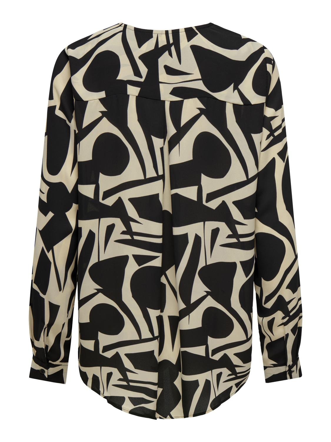Abstract Print Shirt