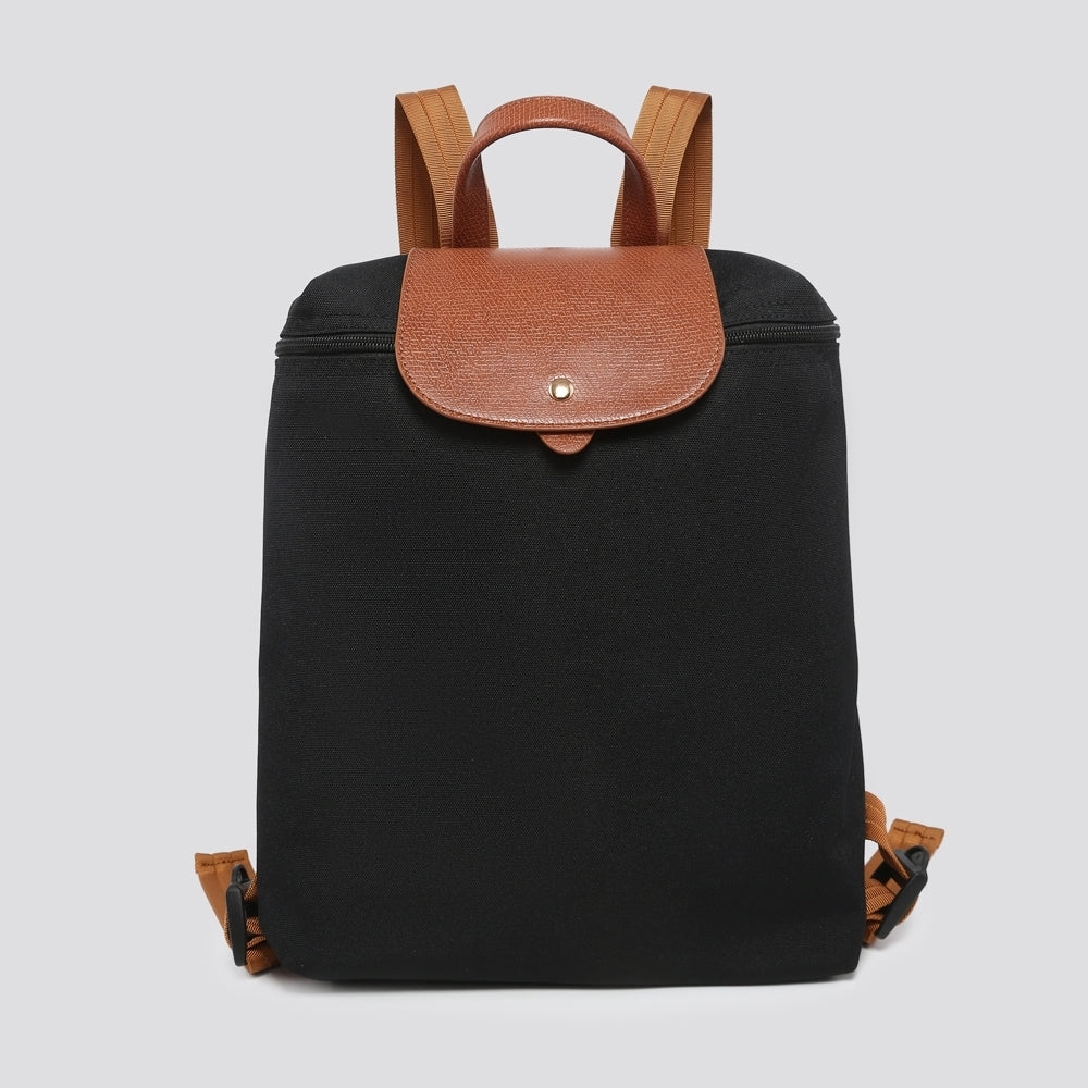 Fabric Backpack - Black Colour – Livia's Boutique