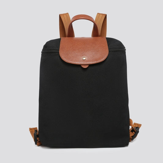 Fabric Backpack - Black Colour