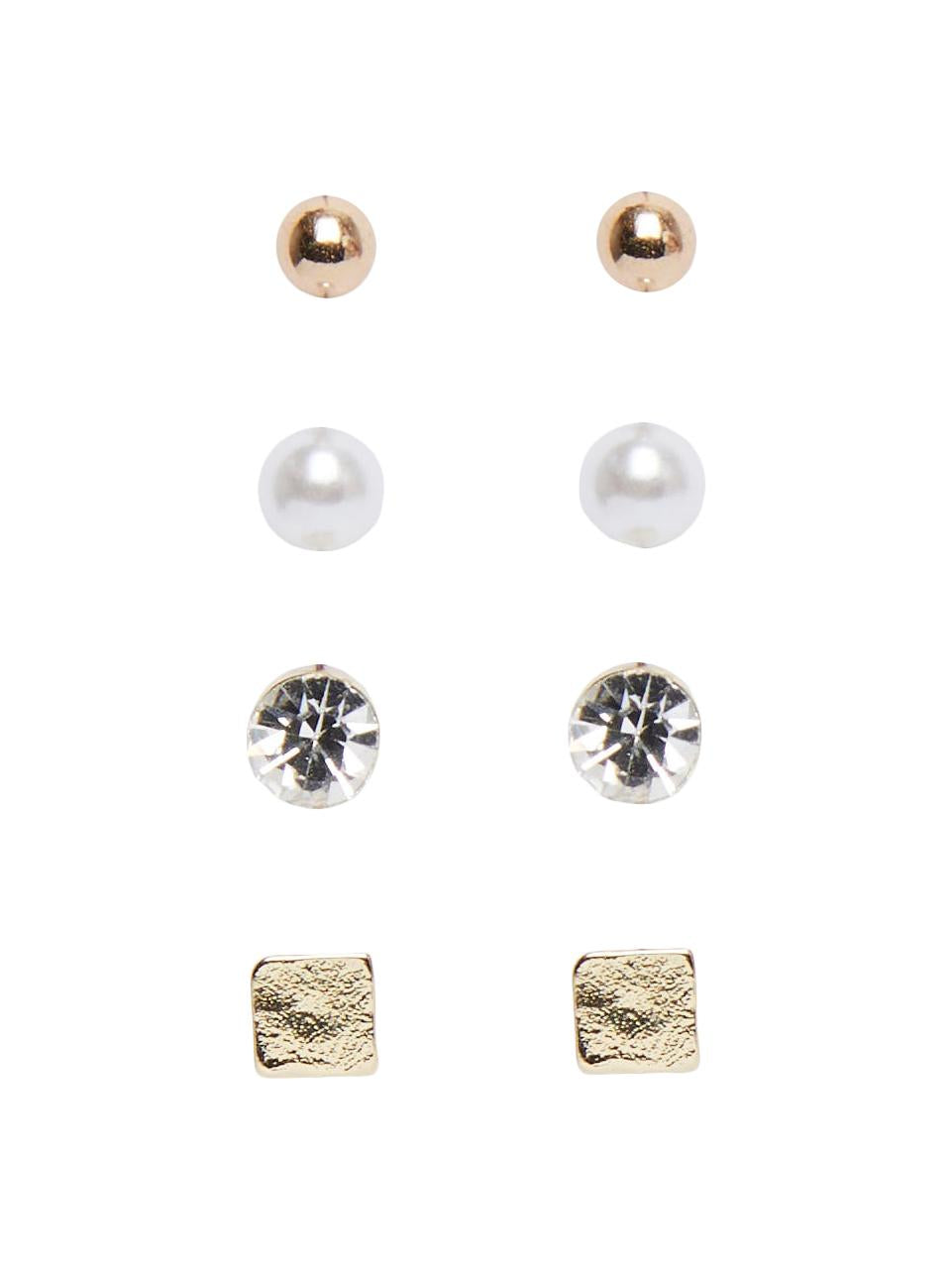 4Pack stud earring set