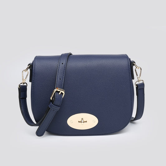 Twist Lock Bag - Navy Colour
