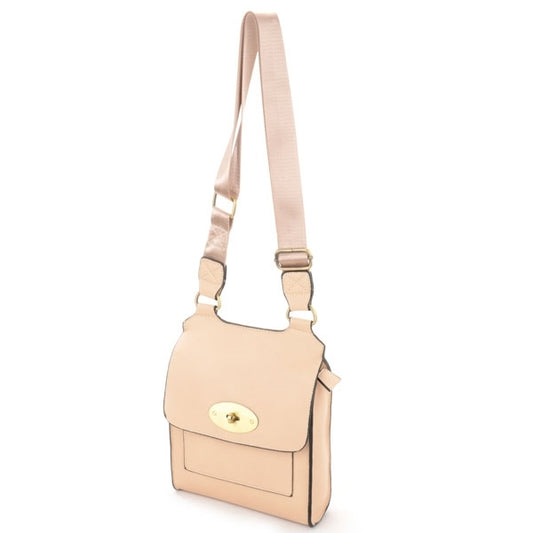 Gold cross over shoulder bag