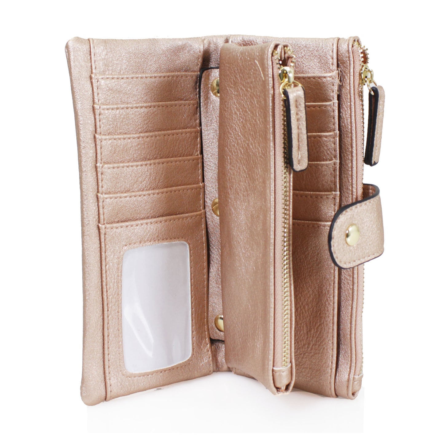 Double zipped purse - Variety of colours