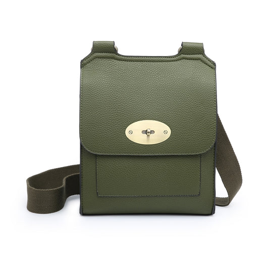 Olive Green cross over shoulder bag